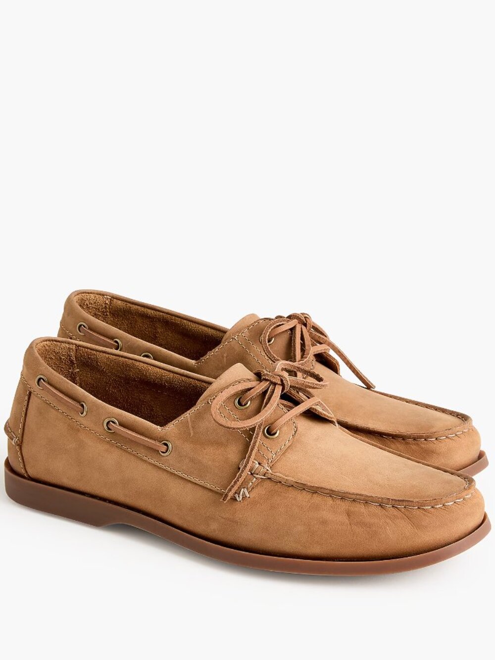 J. Crew Factory Leather boat shoes